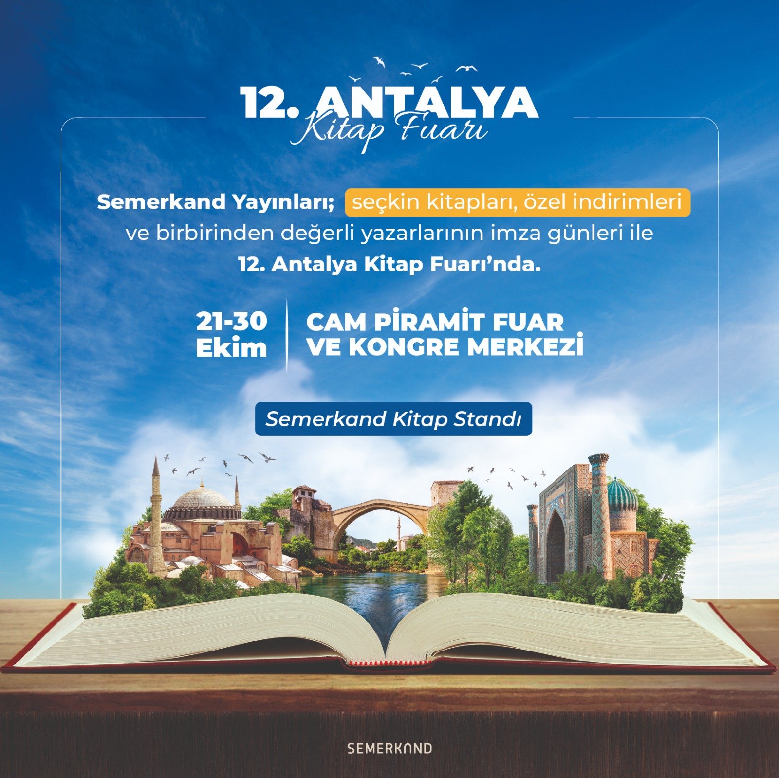12.Antalya Kitap Fuarı