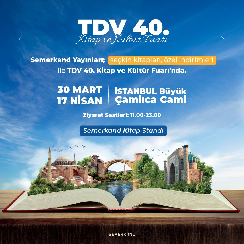 TDV 40. Kitap ve Kültür Fuarı'nda