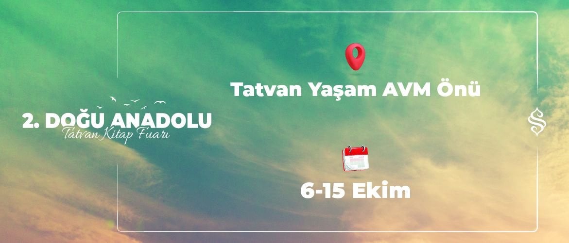 2. Doğu Anadolu Tatvan Kitap Fuarı