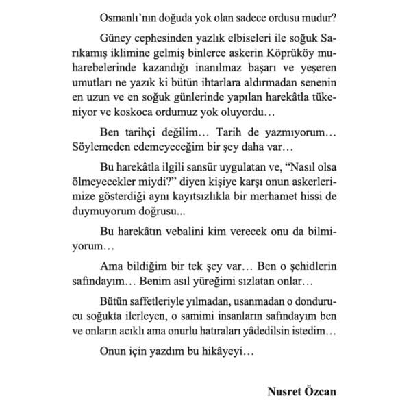 Kar Kelebekleri - Sarıkamış Destanı | Nusret Özcan