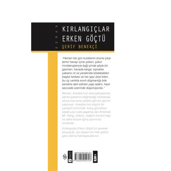 Kırlangıçlar Erken Göçtü | Şerif Benekçi