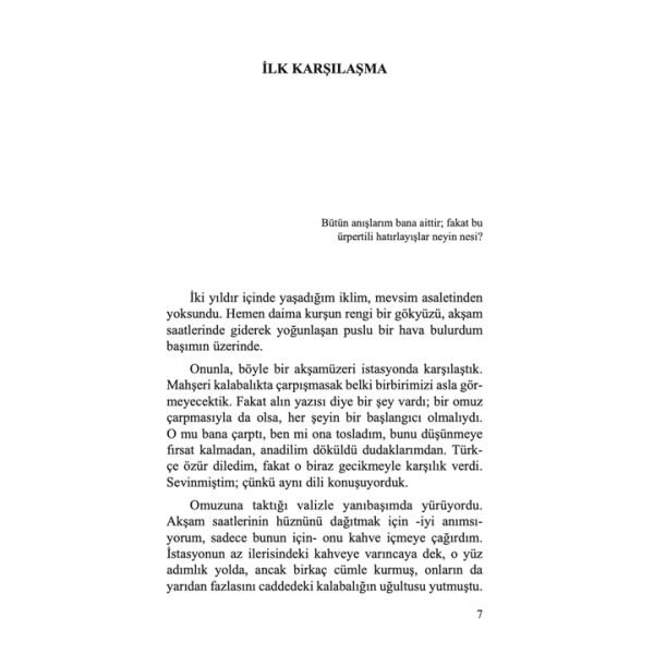 Bir Şafak Yürüyüşü | Şerif Benekçi