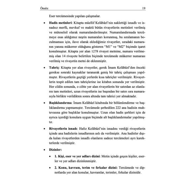 Hikmet Deryası | Tasavvuf Yolunda Hadisler | İmam Kelabazi