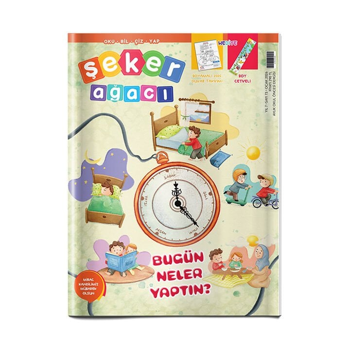 Şeker Ağacı Okul Öncesi Aylık Çocuk Dergisi Sayı: 73 - Ocak 2026