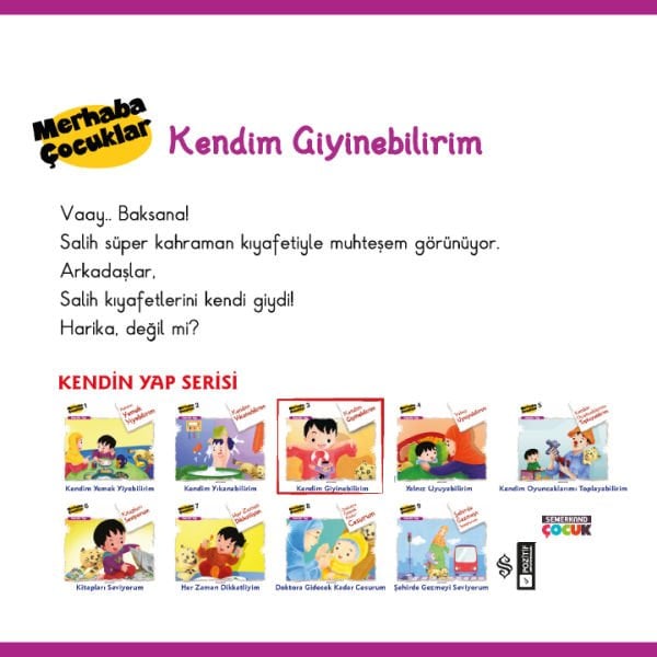 Kendin Yap | Kendim Giyinebilirim | M. Galip Dönmez
