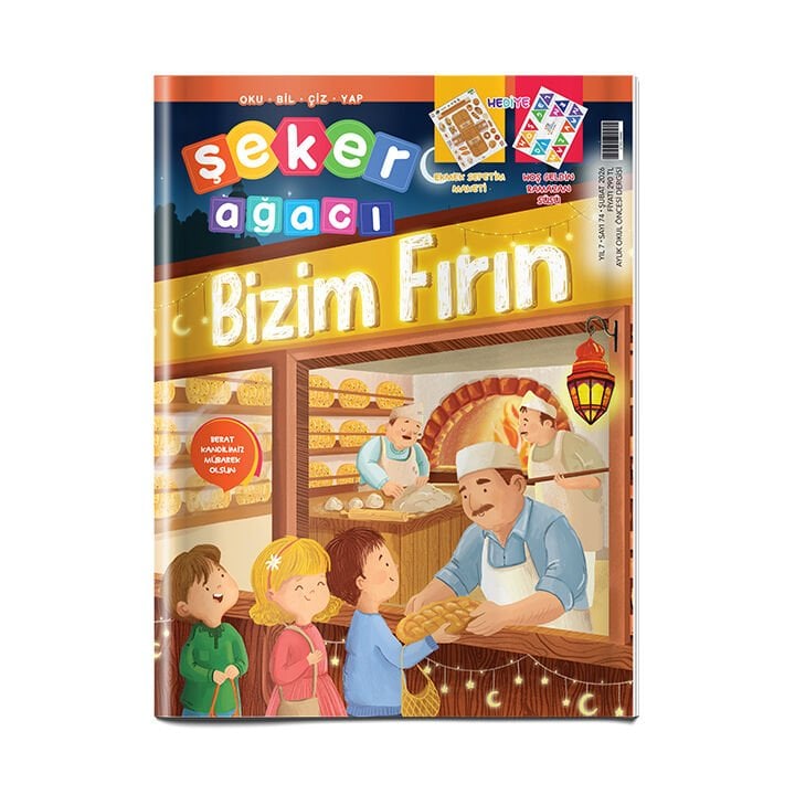 Şeker Ağacı Okul Öncesi Aylık Çocuk Dergisi Sayı: 74 - Şubat 2026