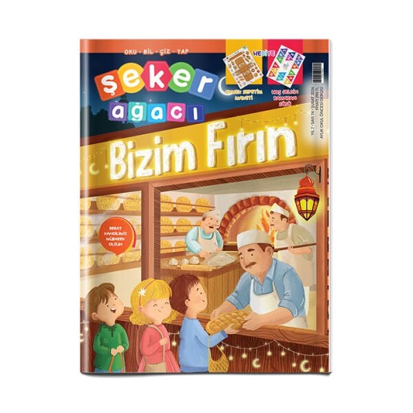 Şeker Ağacı Okul Öncesi Aylık Çocuk Dergisi Sayı: 74 - Şubat 2026