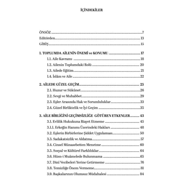 Ailede Güzel Geçim | Cavidan Kement