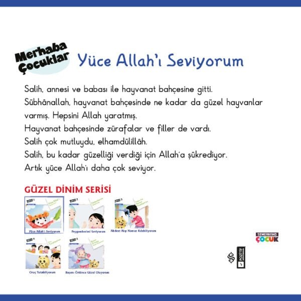 Güzel Dinim Serisi 5 Kitap