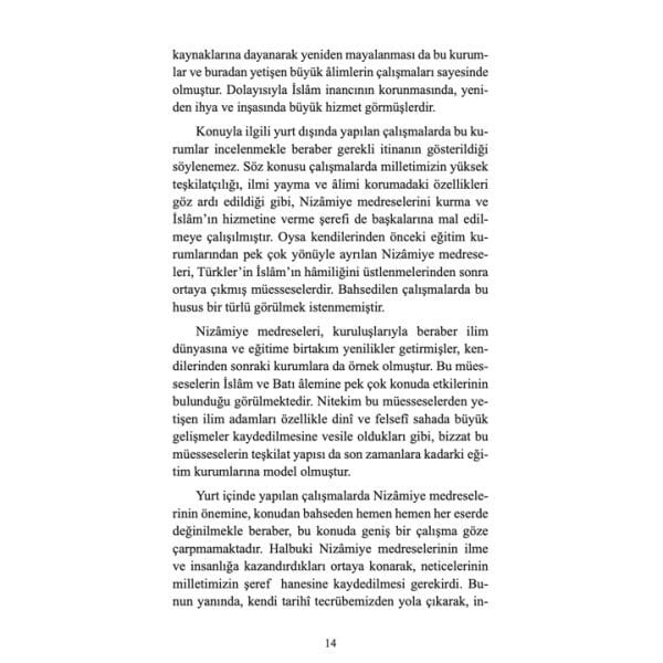 Nizamiye Medreseleri | Ahmet Ocak