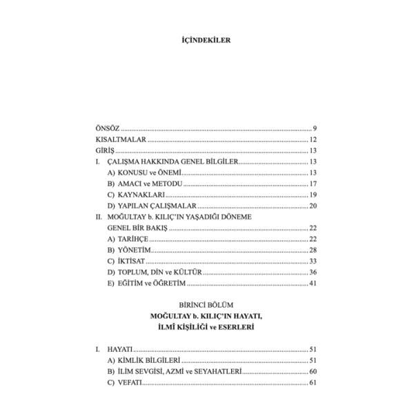 Moğultay B.Kılıç ve Hadis İlmindeki Yeri | İbrahim Tozlu