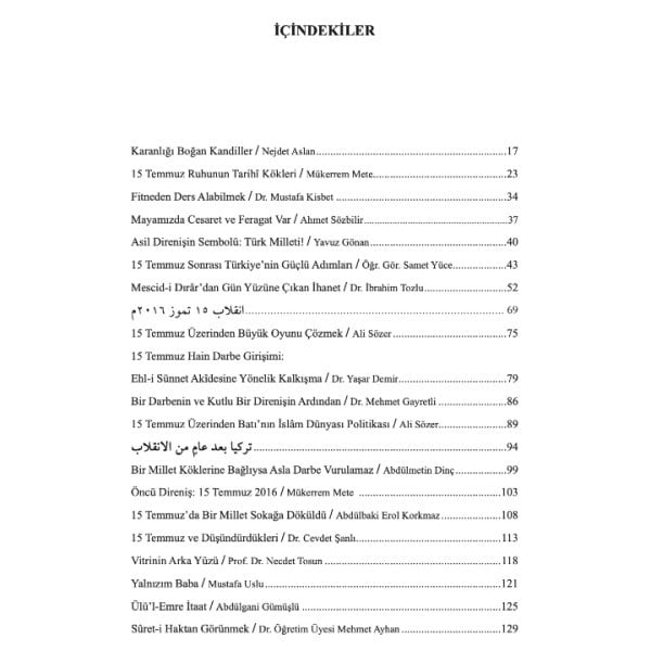 100 Yılın Destanı 15 Temmuz 2016 | Hüseyin Okur