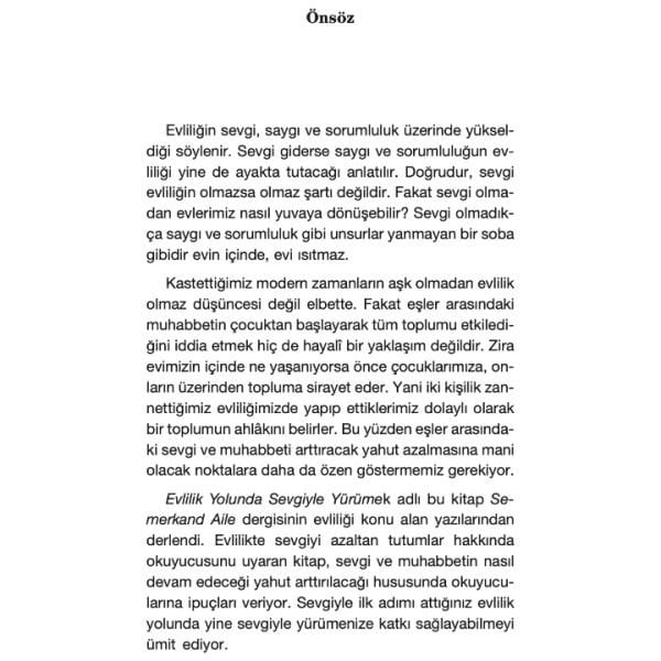 Evlilik Yolunda Sevgiyle Yürümek | Derya Şahin