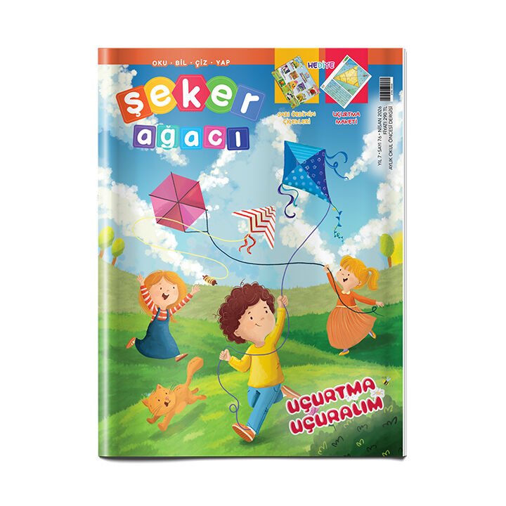 Şeker Ağacı Okul Öncesi Aylık Çocuk Dergisi Sayı: 76 - Nisan 2026