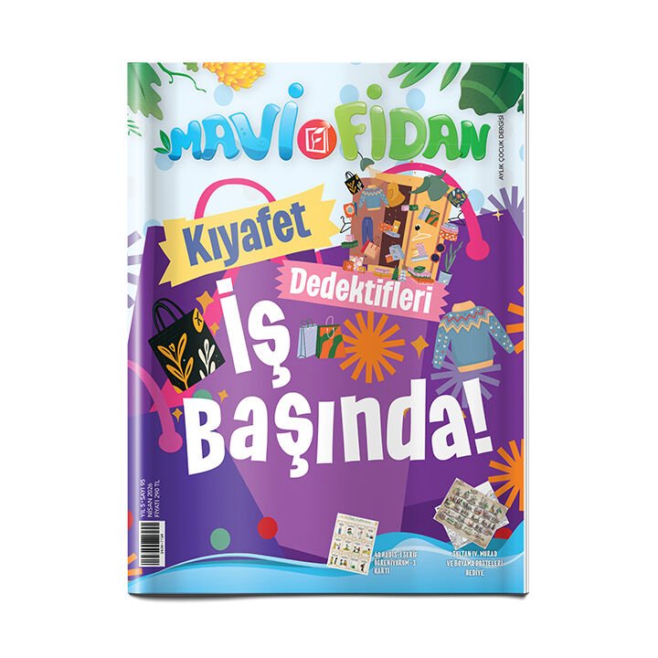 Mavi Fidan Aylık Çocuk Dergisi Sayı: 95 - Nisan 2026