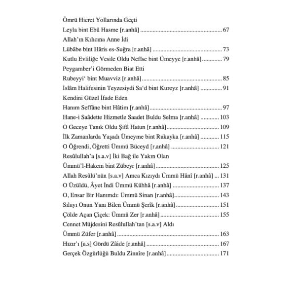 Hanım Sahabiler | Zehra Korkmaz