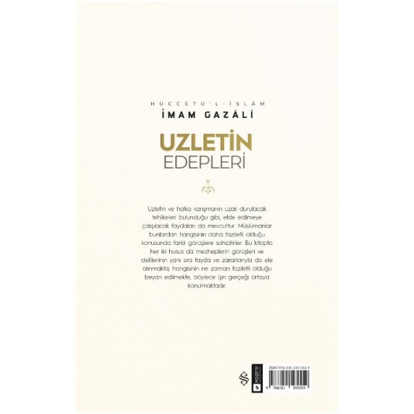 Uzletin Edepleri | İhya-u Ulumiddin | İmam Gazali