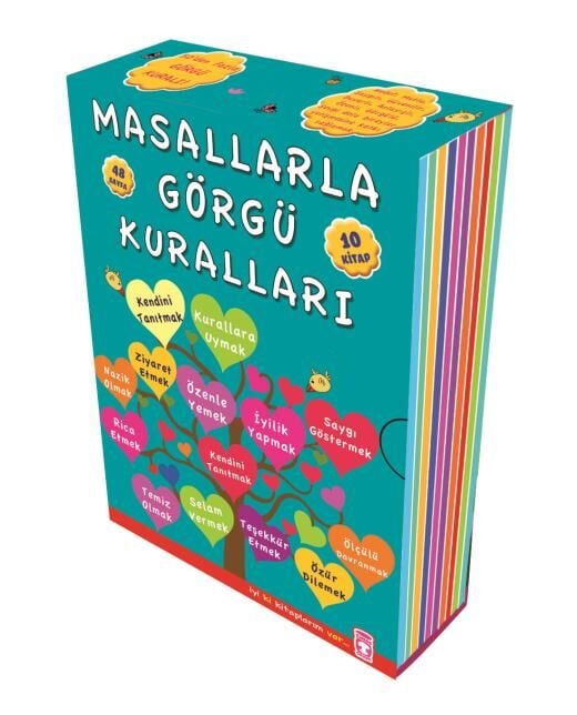 Masallarla Görgü Kuralları Set | 10 Kitap
