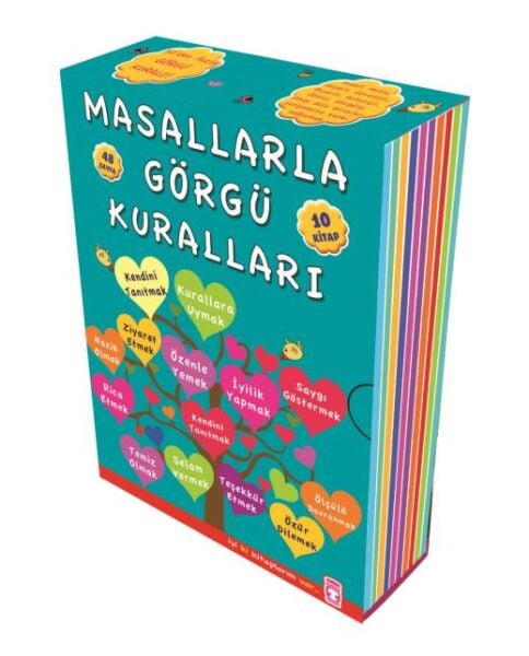 Masallarla Görgü Kuralları Set | 10 Kitap
