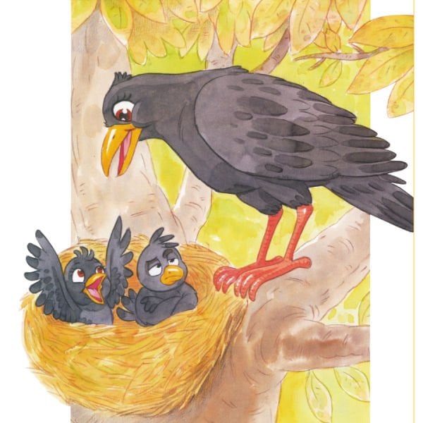 Küçük Karga ve Ceviz Ağacı | Yaşar Koca