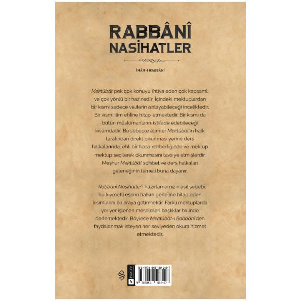 Rabbani Nasihatler | İmam Rabbani