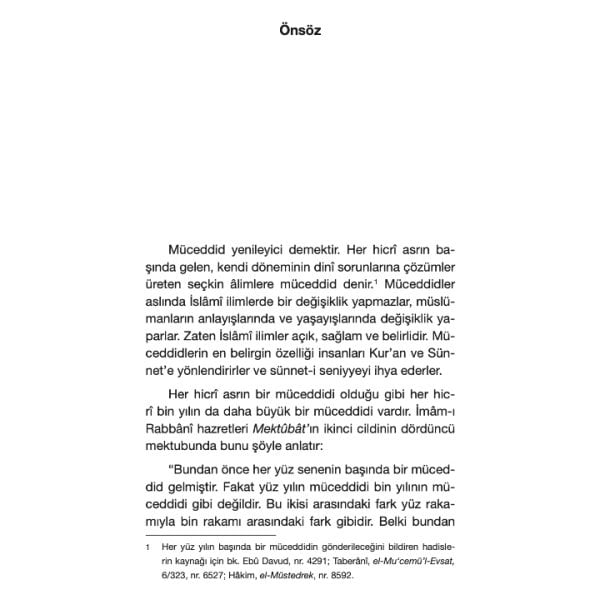 Rabbani Nasihatler | İmam Rabbani