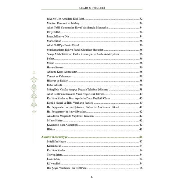 Akaid Metinleri 2 | Harun Tanır