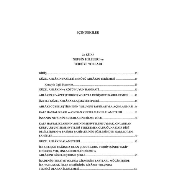 İhyau Ulumiddin 6.Cilt | İmam Gazali