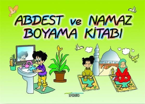 Abdest ve Namaz Boyama Kitabı | Ahmet Kasım Fidan