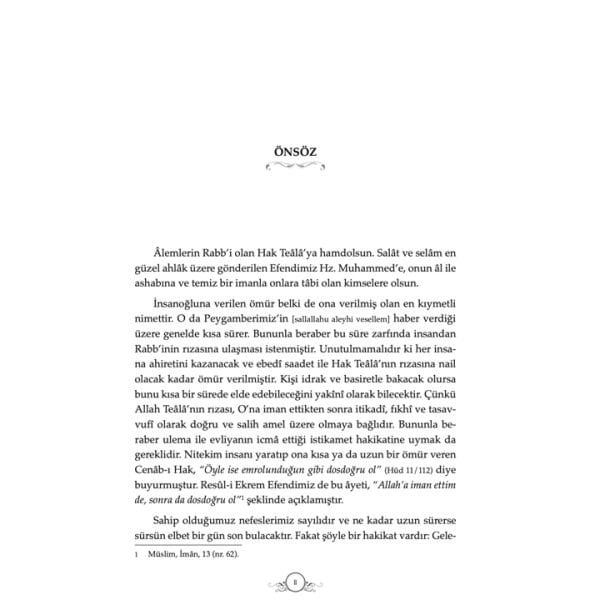 Dinde Kırk Esas | El-Erbain Fi Usûli'd Din | İmam Gazali