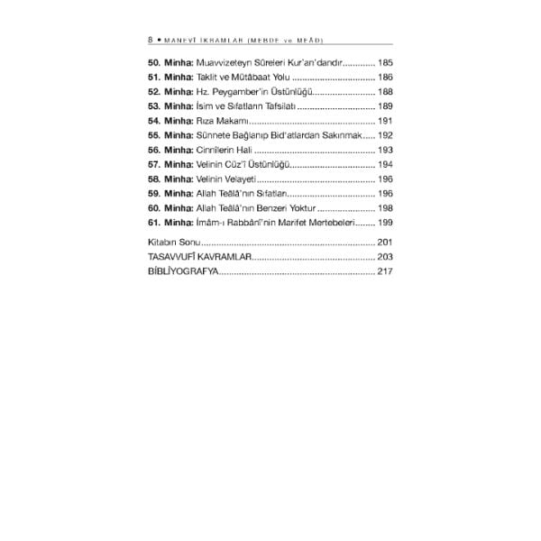 Mebde ve Mead | Manevi İkramlar | İmamı Rabbani