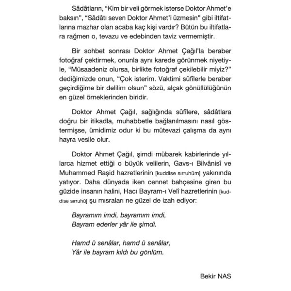 Yar İle Bayram | Dr. Ahmet Çağıl