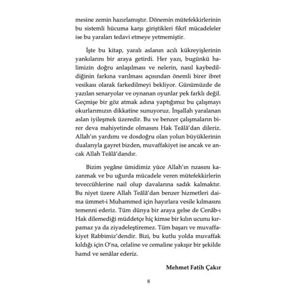 Aslanı Nasıl Yaraladılar | Mehmet Fatih Çakır