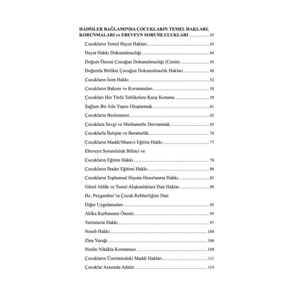 Hz. Peygamber'in Sünnetinde Çocuk Hakları | Engin Keleş