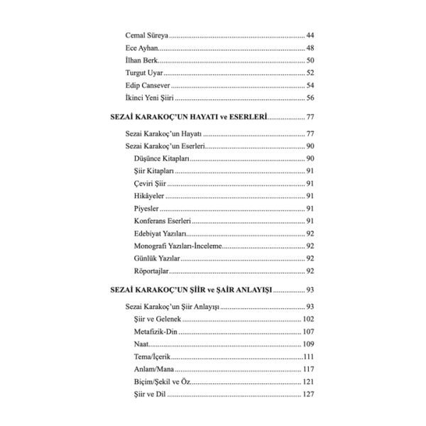Sezai Karakoçun Şiir ve Şair Anlayışı | Davut Bayraklı