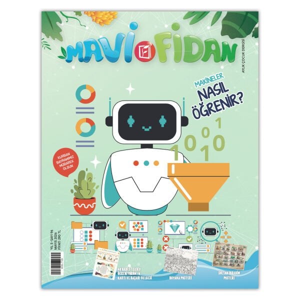 Mavi Fidan Aylık Çocuk Dergisi Sayı: 96 - Mayıs 2026