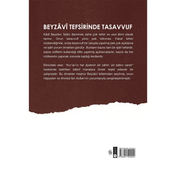 Beyzavi Tefsirinde Tasavvuf | Dilaver Selvi