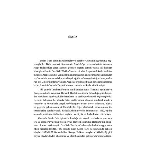 Tanzimat'tan Cumhuriyet'e Arapça Öğretimi Kaynaklar ve Yöntemler | Dr. Kerim Açık