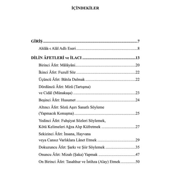 Dilin Afetleri | Bin Düşün Bir Söyle
