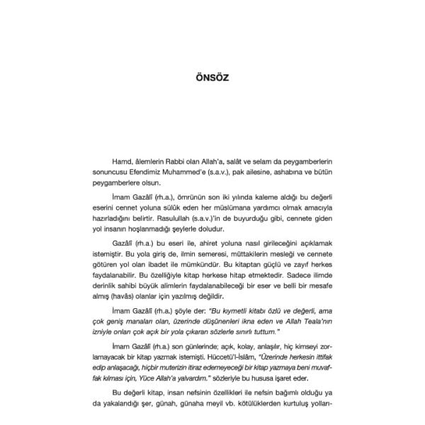 Abidler Yolu | İmam Gazali