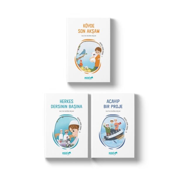 Keyifli Kurs Serisi 3 Kitap Set | Saltuk Buğra Bıçak