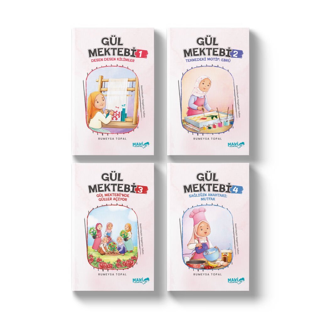 Gül Mektebi 4 Kitap Set | Rumeysa Topal