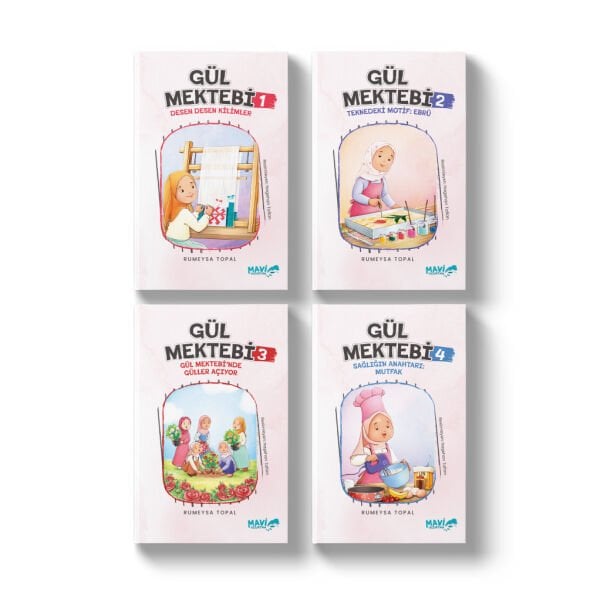 Gül Mektebi 4 Kitap Set | Rumeysa Topal