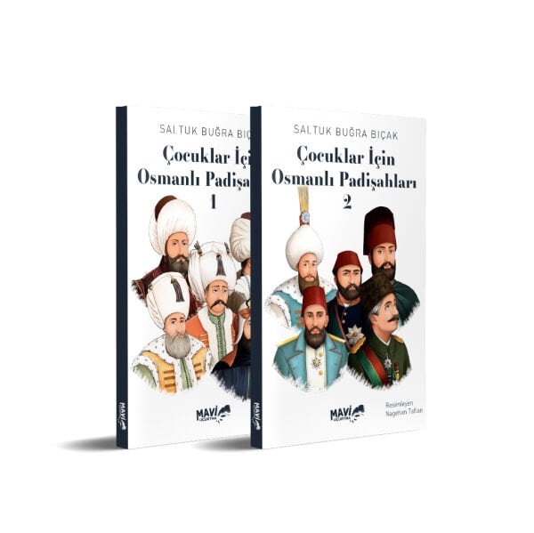 Çocuklar İçin Osmanlı Padişahları 2 Kitap Set | Saltuk Buğra Bıçak