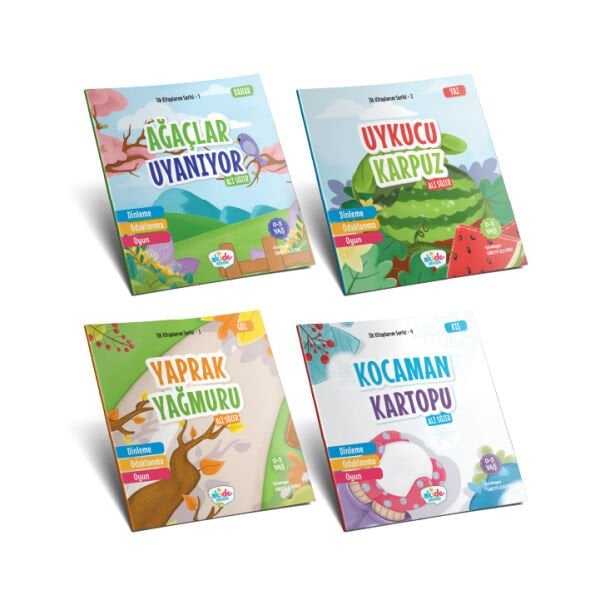 İlk Kitaplarım Serisi 4 Kitap | Ali Sözer