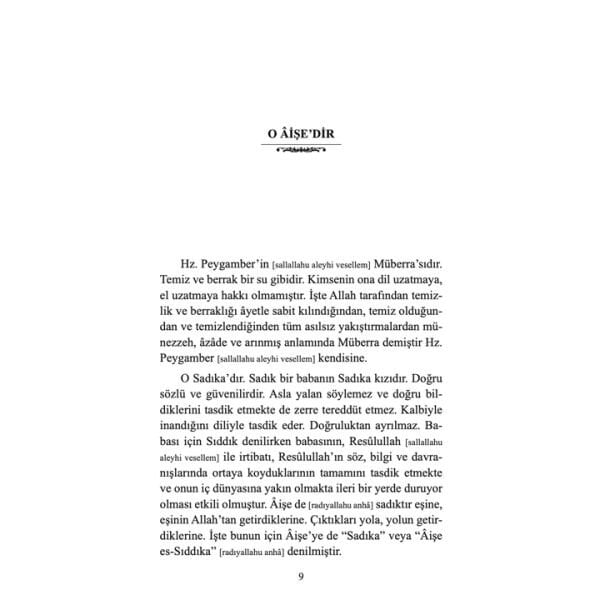 Müminlerin Annesi Hz. Aişe | Zehra Korkmaz