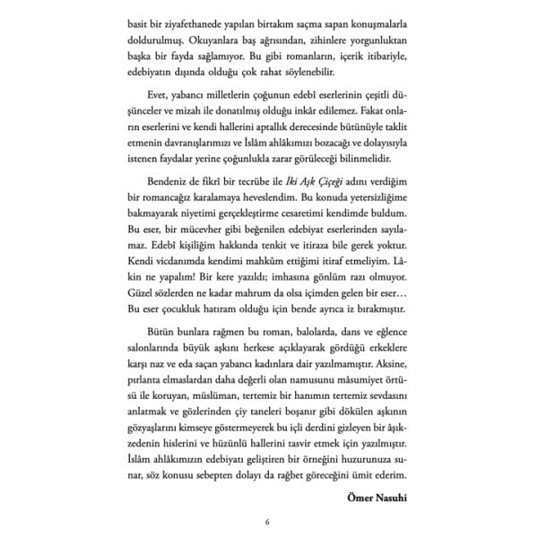 İki Aşk Çiçeği | Ömer Nasuhi Bilmen