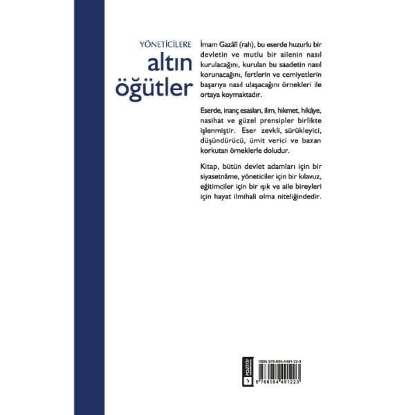 Yöneticilere Altın Öğütler | İmam Gazali