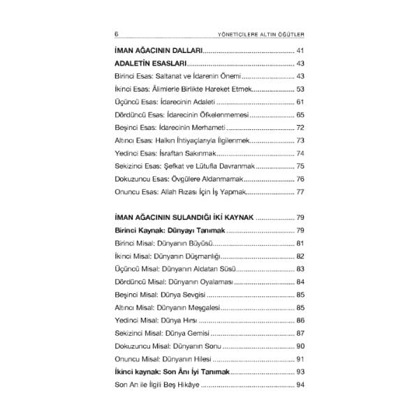 Yöneticilere Altın Öğütler | İmam Gazali