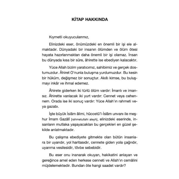 Ölüm ve Sonrası | İmam Gazali